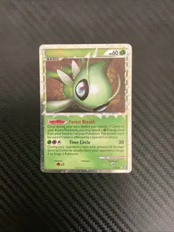Pokemon TCG Celebi Prime 92/102- Heart Gold Soul Silver Triumphant LP - Image 1