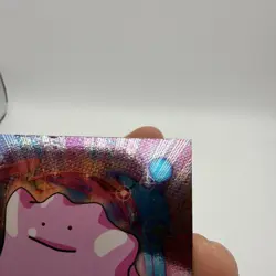 2000 Topps Pokemon Series 3 Silver Foil #132 Ditto TV Animation Blue Logo NMT - Image 3