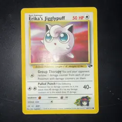 Pokemon TCG Erika's Jigglypuff Gym Challenge 69 Regular Unlimited Common - Image 1