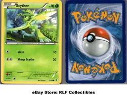 2012 Pokemon, B&W Boundaries Crossed, #7/149 Scyther, Common - Image 1