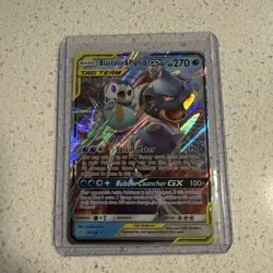 Pokemon TCG Blastoise and Piplup GX Tag Team 38/236 Cosmic Eclipse - Image 1