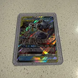 Pokemon TCG Blastoise and Piplup GX Tag Team 38/236 Cosmic Eclipse - Image 2