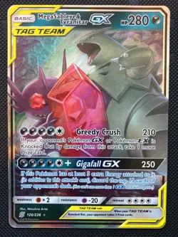Mega Sableye & Tyranitar GX 126/236 Unified Minds Tag Team Pokemon TCG - Image 1