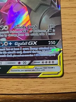 Pokemon Mega Sableye Tyranitar GX Tag Team TCG Card 126/236 Unified Minds - Image 5