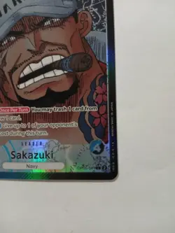 One Piece TCG Sakazuki Alt Art Leader OP05-041 Awakening of the New Era - Image 5
