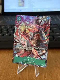 OP13-028 Shanks Alt Art Carrying on His Will One Piece TCG Japanese - Image 1