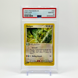 💎PSA 10 Shelgon 20/97 EX Dragon 2003 Pokemon GEM MINT LOW POP 15💎 - Image 1