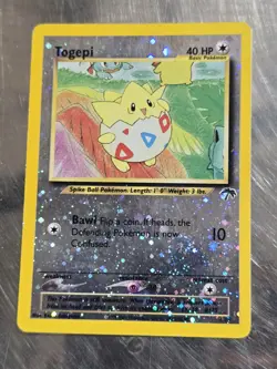 Pokemon TCG - Togepi Southern Islands Reverse Holo w/ Swirl - Image 1