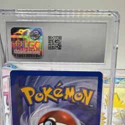 CGC 7.5 Aerodactyl Fossil 1st Edition Cosmos Holo 1/62 Prerelease Pokemon Card - Image 5