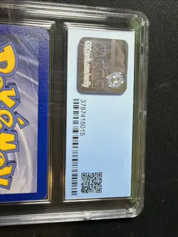 CGC 7.5 Aerodactyl Fossil 1st Edition Cosmos Holo 1/62 Prerelease Pokemon Card - Image 3