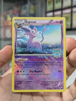 Pokemon Card 2012 ESPEON 48/108 Cross-Hatch National Championship Promo Explorer - Image 2