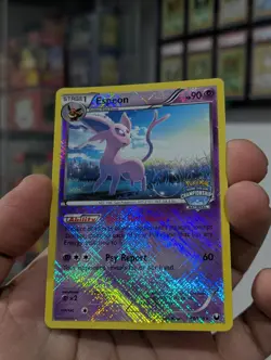 Pokemon Card 2012 ESPEON 48/108 Cross-Hatch National Championship Promo Explorer - Image 3