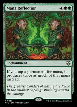 Mana Reflection MTG Commander Modern Horizons 3 Rare NM x1 - Magic Card - Image 1
