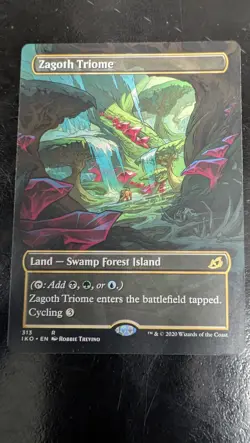 Zagoth Triome (Showcase) Ikoria: Lair of Behemoths Regular - Image 1