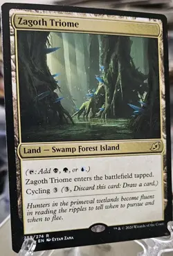 MTG: Zagoth Triome Card Regular Ikoria: Lair of Behemoths 259/274- NM - Image 2