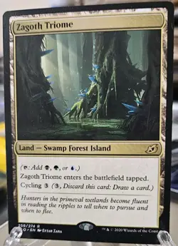 MTG: Zagoth Triome Card Regular Ikoria: Lair of Behemoths 259/274- NM - Image 3