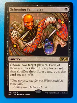 MTG 1x Scheming Symmetry # 113 Core Set 2020 M20 Magic the Gathering Card x1 NM - Image 1
