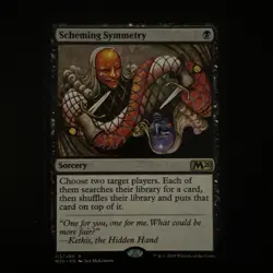 Magic the Gathering MTG: Scheming Symmetry - M20 - Image 1