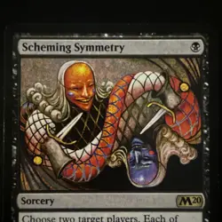 Magic the Gathering MTG: Scheming Symmetry - M20 - Image 2