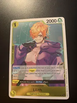 Lilith OP13-113 R Carrying On His Will One Piece Card Game - Image 1