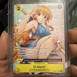 O-Nami (Welcome Pack Vol. 2) OP06-101 One Piece Promotion Cards Regular - Image 1