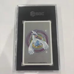 BGS 10 Dragonite #149 3 of Spades Pokemon Silver Poker Playing Card 1999 Vintage - Image 2