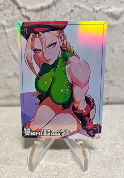 Cammy White Trading Card Waifu Goddess Story Anime Girl holo Karte Manga Full - Image 1