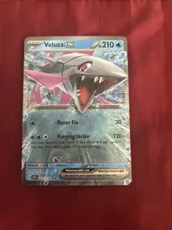 Pokemon TCG Veluza ex 043/159 Journey Together Double Rare Holo Card - Image 1