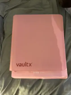 Vault X Just Pink 12-Pocket Exo-Tec Zip Binder - 480 Cards - New - Image 3