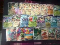 34 Card Pokemon EX, FULL ART Lot with 7 SVP 173 eevee - Image 2