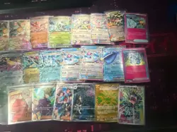 34 Card Pokemon EX, FULL ART Lot with 7 SVP 173 eevee - Image 3