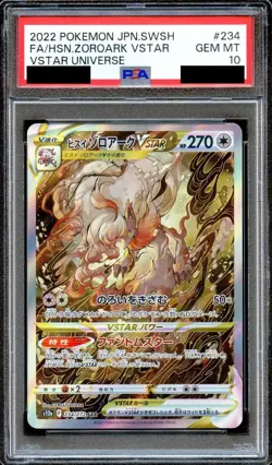 PSA 10 Hisuian Zoroark 234/172 VSTAR Universe S12A Japanese Pokemon Card MINT - Image 1