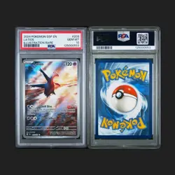 Latios #203/191 PSA 10 2024 Pokemon Sv08: Surging Sparks Illustration Rare - Image 1