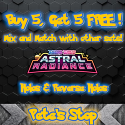 Pokemon Cards - Sword & Shield - Astral Radiance - Holos & Reverse Holos - - Image 1