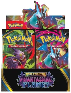 Pokemon Mega Evolution Phantasmal Flames Booster Display Box (36 Packs) IN HAND✅ - Image 2