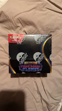 Pokemon TCG - Phantasmal Flames Booster Display Box 36 Packs in hand - Image 1