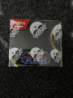 Pokemon Mega Evolution Phantasmal Flames Booster Display Box (36 Packs) In Hand - Image 1