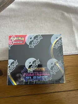 Pokemon Mega Evolution Phantasmal Flames Booster Display Box (36 Packs) In Hand - Image 1