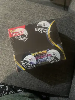 Pokemon TCG - Phantasmal Flames Booster Display Box 36 Packs in hand - Image 1