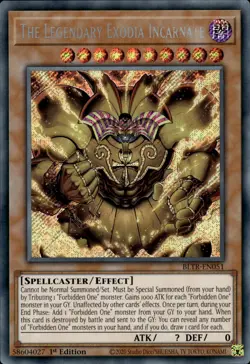 The Legendary Exodia Incarnate - Secret Rare 1st Ed. BLTR-EN051 - NM - YuGiOh - Image 1