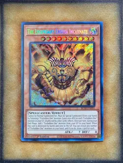 Yugioh The Legendary Exodia Incarnate BLTR-EN051 Secret Rare 1st Ed NM - Image 1