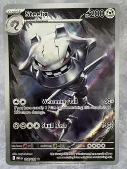 Pokemon TCG Steelix Illustration Rare 150/132 Mega Evolution ME01 NM - Image 2