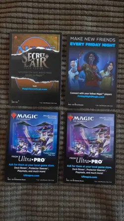 Magic: the Gathering / MtG Dragon Spirit Token (5/5, Flying) x4 Neon Dynasty - Image 2