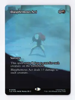 Blasphemous Act (Borderless Foil) MTG Avatar: The Last Airbender: Eternal-Legal - Image 1