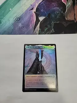 MTG - Devil/Icingdeath, Frost Tongue Foil Token AFR #002 - Image 2