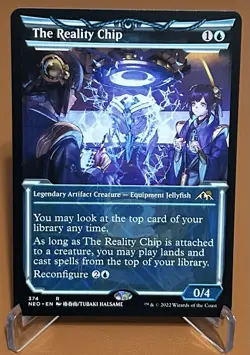 The Reality Chip (Showcase) Kamigawa: Neon Dynasty Regular - Image 1