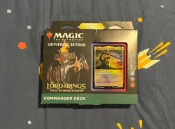 Magic: The Gathering MTG Lord of the Rings Commander Deck The Hosts of Mordor - Image 1
