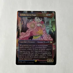 Magic the Gathering: Tellah, Great Sage (Borderless) Final Fantasy Foil NM - Image 2