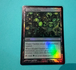 Foil - Khalni Garden - Worldwake - MTG - Magic the Gathering - FOil - Image 2