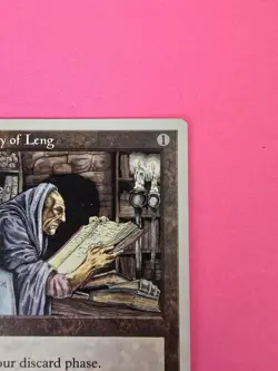 MTG - Library of Leng - Artifact - 5th ed - Colorless - magic the gathering - Image 3